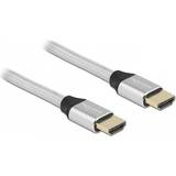 HDMI-kabler - Standard HDMI-standard HDMI - Sølv DeLock HDMI - HDMI M-M 1m