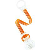 Orange Sutteholder Nip Pacifier Cord with Ring