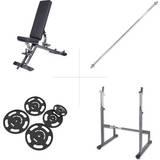 Taurus Træningsbænke & Stativer Taurus Weight Bench B900 75kg set