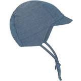 Babyer - UV-beskyttelse Tilbehør mp Denmark Matti Bonnet with Cap - Stone Blue (99522-4222)