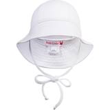 Hvid - Lange ærmer Børnetøj Petit Crabe Frey Sun Hat – White (15-WH)