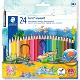 Vandbaseret Akvarelpenne Staedtler Noris Aquarell 144 10 Watercolour Pencil 24-pack