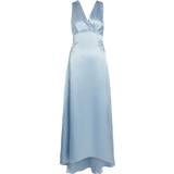 Blå - Lynlås Kjoler Vila Sleeveless Party Dress - Kentucky Blue