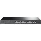 Fast Ethernet - PoE Switche TP-Link T1500-28PCT (TL-SL2428P)