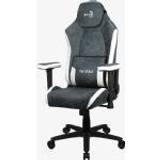 AeroCool Crown AeroSuede Universal gaming chair Padded seat Blue, Steel