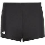 Adidas Drenge Badetøj adidas Classix 3-Stripes Swim Short - Black/White (HR7476)