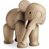 Med håndtag Brugskunst Kay Bojesen Elephant Small Dekorationsfigur 13cm