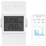 Sonoff POWR320D Elite Smart Power Meter Switch Smart Wi-Fi Wireless Light Switch Works with Alexa Google Home Assistant Universal DIY Module for Smart Home