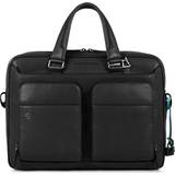 Piquadro Sort Computertasker Piquadro Mens briefcase black ca2849b3 leather business laptop large bag