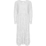 Lange kjoler - Løs Noella Macenna Long Dress - White