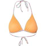 Dame - Orange Badetøj Pieces Pcbea Bikinitop