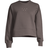 Casall Dame Sweatere Casall Boxy Crew Neck Sweatshirt - Graphite Grey