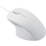 Hvid Standardmus Rapoo N500 Wired Mouse