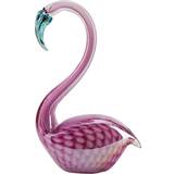 Bahne Swan Pink/Purple Dekorationsfigur 29cm