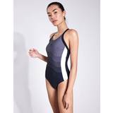 Speedo Entwine Shaping Printed Swimsuit Women, sort/grå DE Badedragter 2023