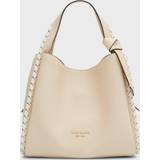 Kate Spade New York Tote Bags Knott Whipstitched Pebbled Leather Medium Crossbod fawn Tote Bags for ladies