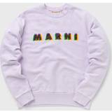 Marni Lilla Overdele Marni Sweatshirt Men colour Lilac