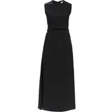 8 - Lange kjoler - Sort LouLou Studio Black Copan Maxi Dress Black