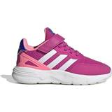 Adidas Pink Sneakers adidas Elastic Lace Top Strap Shoes - Lucid Fuchsia/Cloud White/Cloud White