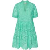 Y.A.S Dame - Grøn Tøj Y.A.S Yasholi Mini Dress - Katydid