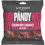 Slik & Kager Pandy Strawberry/Liquorice 50g