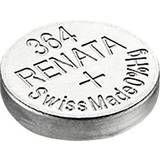Renata Batterier - Knapcellebatterier Batterier & Opladere Renata 364 Knapcellebatteri Sølvoxid 1.55 V 19 mAh SR60