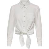 XXS Bluser Only Lecey Blouse - OffWhite