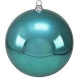 Turkis Julepynt Europalms Deco Ball 30cm, turquoise Juletræspynt
