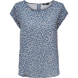 Blomstrede - XXS Overdele Only Vic Blouse - Smoke Blue