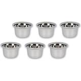 Lysestager, Lys & Dufte Axminster Chrome cups pkt 6 Candle Holder