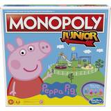 Børnespil - Slå og gå Brætspil Hasbro Monopoly Junior Peppa Pig