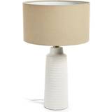 Keramik - LED-belysning Bordlamper Kave Home Mijal Bordlampe 58cm