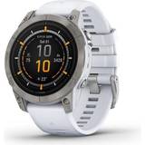 Titanium Smartwatches Garmin Epix Pro (Gen 2) 47mm Sapphire Edition with Silicone Band