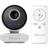 Webcam med mikrofon Delux DC07 Smart Webcam med sporing og mikrofon