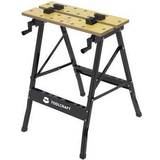Byggetilbehør Toolcraft YH-WB014 Mobile foldable Workbench table W x H x D 605 x 625 x 755 mm