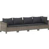 Polyrattan Loungesæt vidaXL 362686 Loungesæt, borde inkl. 4 sofaer