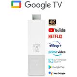 Fjernbetjening Medieafspillere Abcom Google TV Next 4K [Levering: 4-5 dage]
