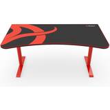 Arozzi PU læder Spil tilbehør Arozzi Arena Gamingbord – Rød, 1600x820x810mm