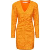 34 - Orange Kjoler Gestuz Maisie Dress - Flame Orange