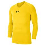 Nike Gul - Slim Overdele Nike Dri-FIT Park First Layer Men's Soccer Jersey - Tour Yellow/Black