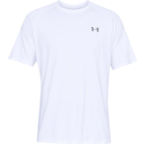 Hvid - Løs Overdele Under Armour Tech 2.0 Short Sleeve T-shirt Men - White / Overcast Gray