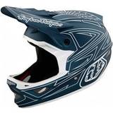 Troy Lee Designs Downhill-hjelme Cykeltilbehør Troy Lee Designs D3 Fiberlite Helmet Spiderstripe