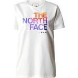 The North Face Dame T-shirts & Toppe The North Face W Foundation Graphic Tee - Gardenia White/TNF Black