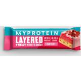 Fødevarer Myprotein Layered Bar Sample Strawberry