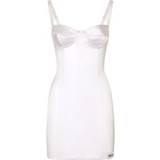54 - 6 Kjoler Dolce & Gabbana Kim Stretch Satin Mini Dress - White