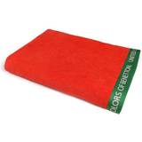 Benetton Rainbow Bomuld Badehåndklæde Rød