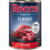 Rocco Vådfoder Kæledyr Rocco 6x400g Rent Oksekød Classic Hundefoder