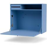 Blå Skrivebord Montana Furniture STUDIO væghængt Skrivebord