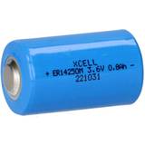 Lithium 3.6v aa XCell ER14250M Special-batterier 1/2 AA Lithium 3.6 V 800 mAh 1 stk