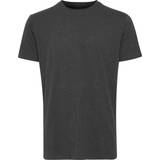 Solid Herre T-shirts & Toppe Solid Rock Basic T-shrit - Dark Grey Melange